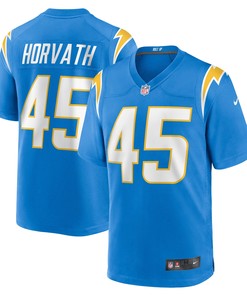 Zander Horvath Los Angeles Chargers Game Jersey - Powder Blue Nfl - Robokeg