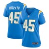 Zander Horvath Los Angeles Chargers Womens Game Jersey - Powder Blue Nfl - Robokeg