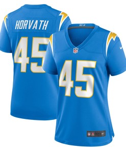 Zander Horvath Los Angeles Chargers Womens Game Jersey - Powder Blue Nfl - Robokeg