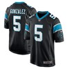 Zane Gonzalez Carolina Panthers Game Jersey - Black Nfl - Robokeg