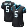 Zane Gonzalez Carolina Panthers Womens Game Jersey - Black Nfl - Robokeg