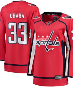 Zdeno Chara Washington Capitals Fanatics Branded Womens Home Premier Breakaway Player Jersey - Red Nhl - Robokeg