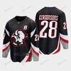 Zemgus Girgensons 28 Buffalo Sabres 2022-23 Goathead Third Premier Breakaway Player Black Jersey - Robokeg
